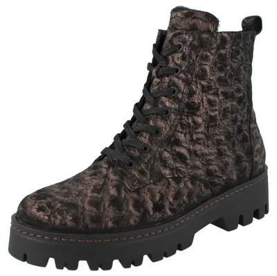 Produktbild von WALDLÄUFER H London Damen Stiefelette braun Knittleder - Größe: UK 8