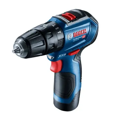 Produktbild von Bosch GSB 12V-30, Handbohrmaschine, Ohne Schlüssel, Schwarz, Blau, Rot, 1 cm, 1600 RPM, 2 cm