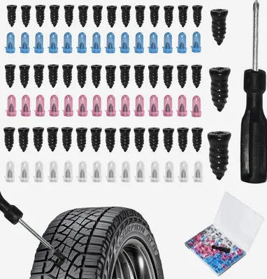 Obrázek produktu pro Brother Sada na opravu pneumatik 91dílná bezdušové auto kolo