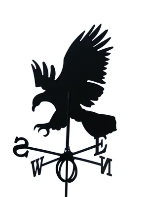 Produktbild von SvenskaV Wetterfahne Greif groß in schwarz