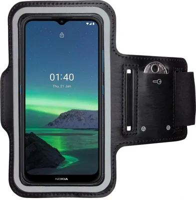 Produktbild von Sportarmband für Nokia 1.4 Handy Tasche Jogging Hülle Fitness Armband Laufhülle