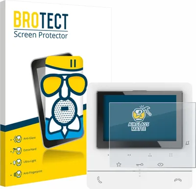 Produktbild von BROTECT Entspiegelungs Schutzglas für Biticino 344672 Schutzfolie Panzer Folie Glas Display Schutz matt