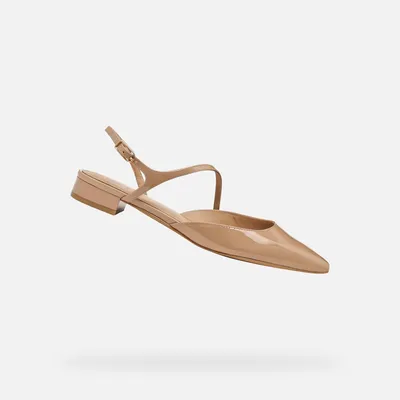 Produktbild von Geox Hellbraune Damenballerinas Giselda15 36