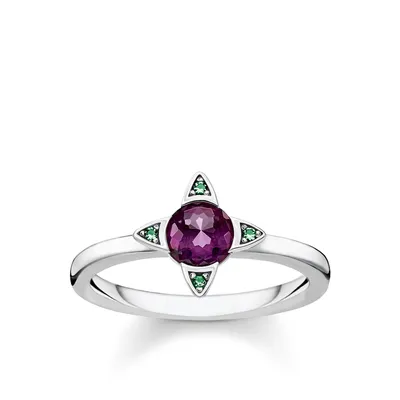 Produktbild von Thomas Sabo TR2263-667-13 Ring Damen Farbige Steine Sterling-Silber Gr. 54
