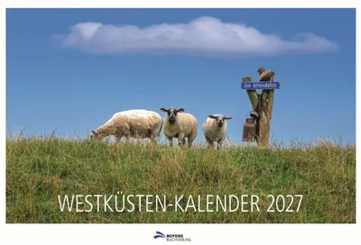 Obrázek produktu pro Nástěnný kalendář 2027 – téma: Pobřeží