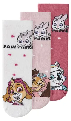 Immagine prodotto di NAME IT - Calzini da bambino, confezione da 3 pezzi, tema Paw Patrol