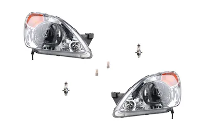 Produktbild von Scheinwerfer passend für Honda CR-V RD8 02-04 Leuchtmittel Set L R 33151SCAG02 33101SCAG02 Johns