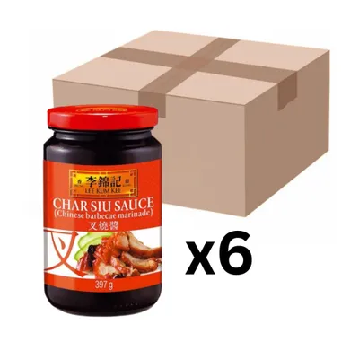 Produktbild von 6er-Pack LEE KUM KEE Char Siu Sauce Grillmarinade 397g