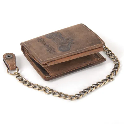 Produktbild von Greenburry VINTAGE 1796A-BIKE-25 Leder Portemonnaie Geldbörse Brieftasche