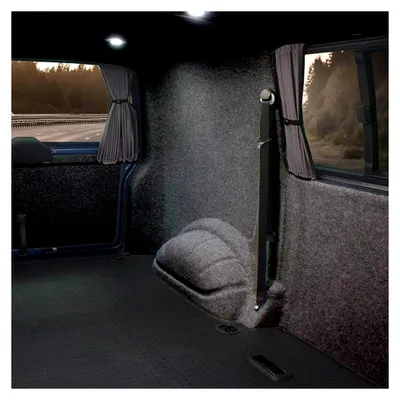 Produktbild von Filzstoff - Bastelfilz - Bespannstoff für Auto Innenraumverkleidung - Nadelfilz für Wohnmobil und Camper - Superflex Schwarz 200 x 100 cm