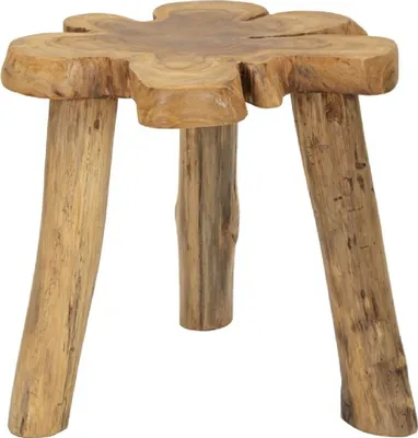 Produktbild von Mauro Ferretti Tisch d'appoint Bintang 50x47x50 cm marron
