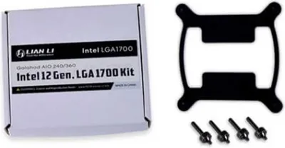 Produktbild von Lian Li G89.ga-lga1700.00 Socket 1700 Prozessor-kühlkörper-adapter Schwarz  Schwarz One Size