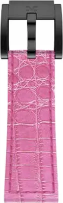 Produktbild von TW Steel Marc Coblen Armband Uhrenband Leder 22 MM Kroko pink LB_P_K_B
