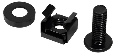 Immagine prodotto di Logilink AC113 LogiLink Befestigungssatz M6, schwarz, 20 Stück