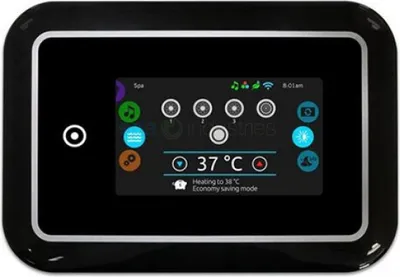 Produktbild von Gecko In.K1000 Touchscreen-Bedienfeld für Whirlpool, 190x130mm, IN.LINK-Anschluss