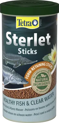 Produktbild von Tetra Pond Sterlet Sticks hochwertiges Hauptfutter für Störe und Sterlets 1 L