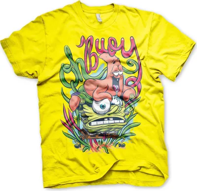 Produktbild von SpongeBob Oh Boy T-Shirt - XX-Large - Yellow