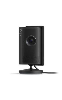 Produktbild von Amazon Ring Indoor Camera Plus, IP-Sicherheitskamera, Draußen, Kabelgebunden, Decke/Wand, Schwarz, Tower