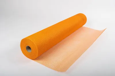 Produktbild von 250m² Armierungsgewebe Glasfasergewebe Gewebe 165g/m² Orange 4x4mm Putzgewebe