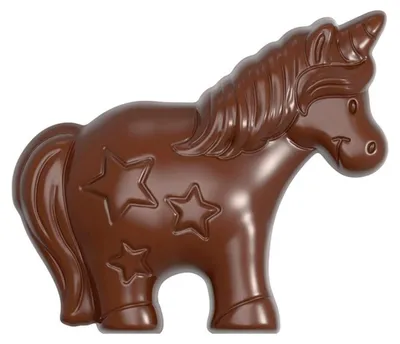 Produktbild von Schokoladen Form - Einhorn, Doppelform