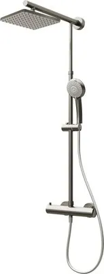 Produktbild von Duschsäule inkl. Thermostat Schulte Classic eckig edelstahl D9641 90