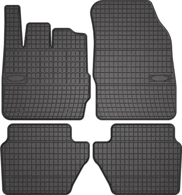 Immagine prodotto di 2008-2017 Ford Fiesta MK tappetini in gomma nera 4 pezzi