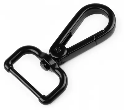 Produktbild von 1 Bolzen-Karabiner Karabinerhaken Größen Farbwahl - Gurtband Hundeleinen