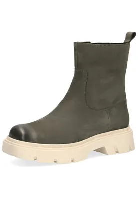 Produktbild von Caprice Leder Stiefelette mit Absatz Grün 25472