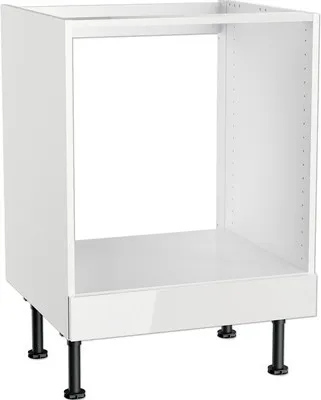 Produktbild von Optifit Herdumbauschrank Rurik986 BxTxH 60 x 58,4 x 87 cm weiß glänzend zerlegt KFRU U634-8+