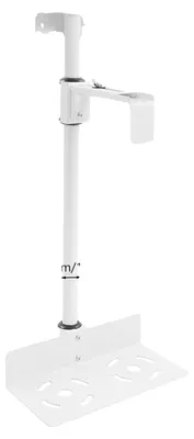 Immagine prodotto di Supporto per computer, regolabile in altezza, capacità di carico 30 kg, 12 pollici, BIANCO, 12 pollici, BIANCO