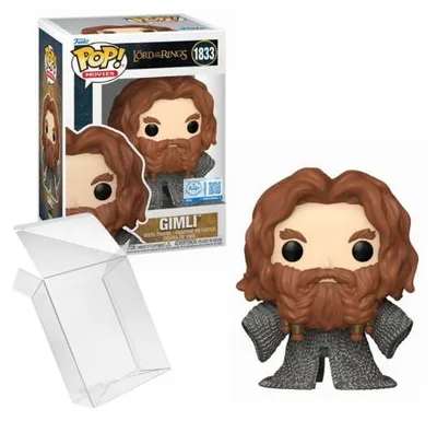Obrázek produktu pro Funko Pop! Movies: Pán prstenů – Gimli #1833, exkluzivně od Funko