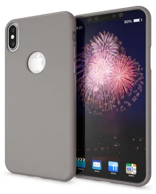 Zdjęcie produktu dla Etui na telefon komórkowy NALIA do Apple iPhone XS Max, ultracienkie etui z TPU, silikonowe, neonowe, szare