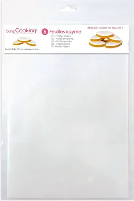 Produktbild von 12 Waffelblätter für Gebäck