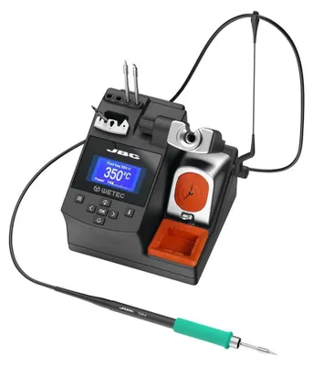 Imagen del producto de Estación de soldadura digital con una potencia de 130W y ajuste de temperatura