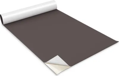 Immagine prodotto di Pellicola autoadesiva per mobili - Pellicola decorativa - Mobili da tavolo - Tagliabile su misura - Colore marrone - 100 x 50 cm
