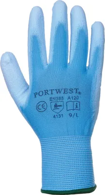 Obrázok produktu pre Pracovné rukavice Portwest sPolyuretánpovlakom (2 ks/balenie) RW7024 (stredné) (modré)