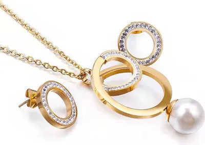 Immagine prodotto di Set di gioielli SC-15139 in Oro - Eleganza Unica KP15139