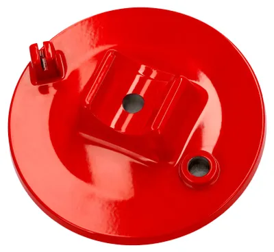 Zdjęcie produktu dla Plyta hamulca przedniego, czerwona - dla Simson S50, S51, S70, S53, S83, SR50, SR80