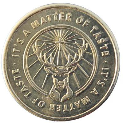 Immagine prodotto di CombiCraft Monete per distributori automatici in ottone Jägermeister - Ø27mm - 100 pezzi