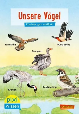 Immagine prodotto di Pixi Wissen 108: VE 5 Unsere Vögel (5 Exemplare)