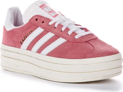 Produktbild von Adidas Damen Gazelle Bold W Sneaker in Pink Weiß – undefined / Rosa Weiß