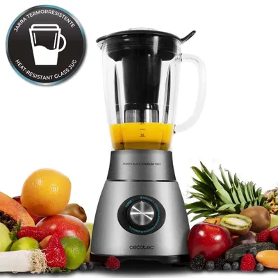 Immagine prodotto di Frullatore a caraffa Power Black Titanium 1800 Cecotec