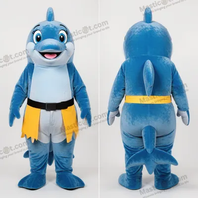 Imagen del producto de Mascota MASTICOT de Delfín Azul Cartoon
