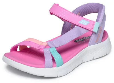 Imagen del producto de Skechers, sandalias Go Walk Flex para niñas, color multicolor, talla 27.5 EU