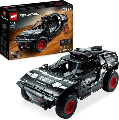 Produktbild von LEGO Technic Audi RS Q e-tron 42160, Ferngesteuertes Rallye Auto, Off-Road Dakar Modell