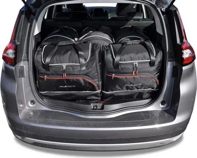 Produktbild von Renault Grand Scenic 2016-2021 Kofferraumtaschen Set 5 Stk