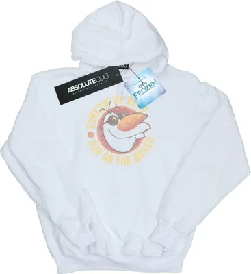 Produktbild von Disney - "Frozen Sun On The Brain" Kapuzenpullover für Herren BI11138 (L) (Weiß)