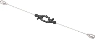 Image de Barre d'équilibrage pour hélicoptère RC, noire, pièce de rechange bien montée pour WLtoys V912 A V915