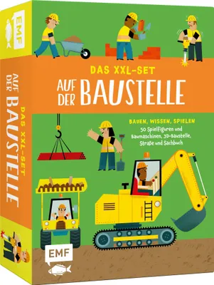 Produktbild von Das XXL-Set - Bauen, Wissen, Spielen: Auf der Baustelle