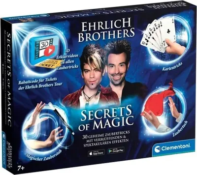 Zdjęcie produktu dla Clementoni 59312 - Sekrety Magii - Magiczne Pudełko Bracia Ehrlich